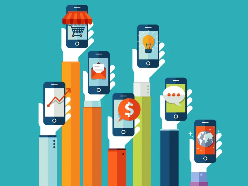 Smartphone usage forecasting project visual